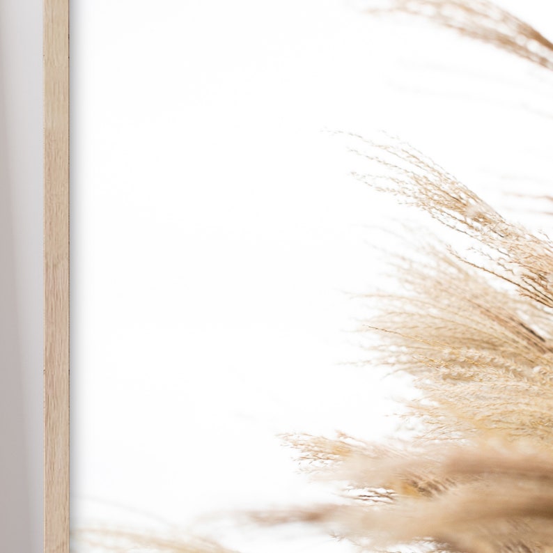 Pampas Grass With Quote by Rikki Rogers Set of 2 Digital Etsy