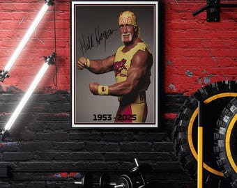 ハルク・ホーガン直筆サイン入りWWE 8x10写真 COA & ホログラム - Etsy
