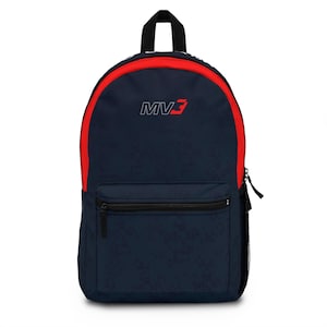 Mochila de F1 de Max Verstappen: mochila escolar para aficionados holandeses al automovilismo