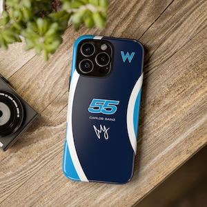 Carlos Sainz 55 - Williams Team Driver 2026 - F1 Phone Case