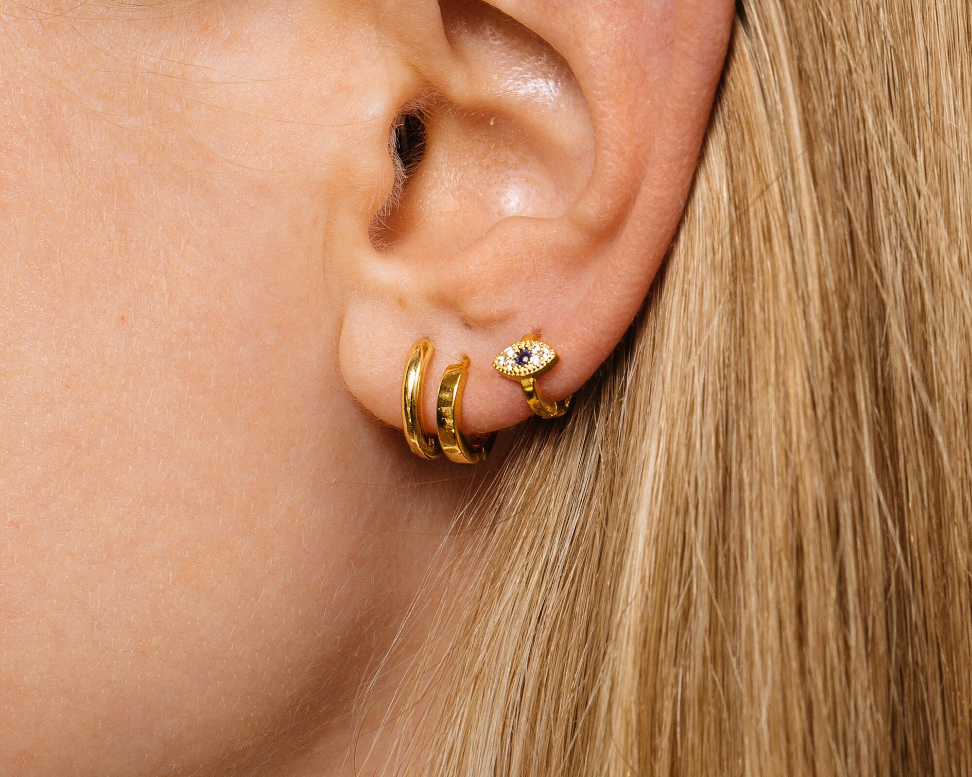 Lisa Evil Eye Cartilage Earring