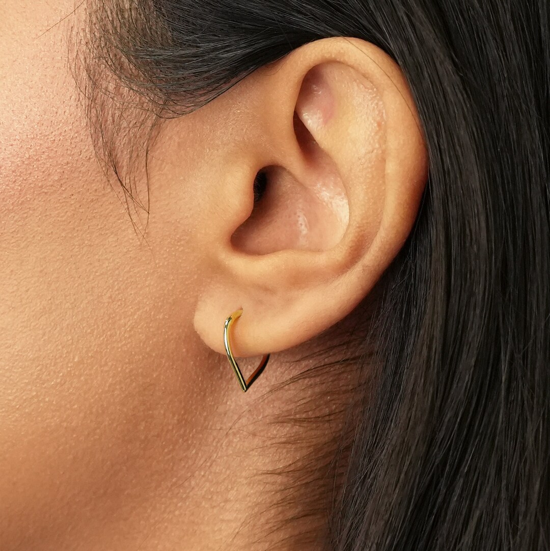 Piercing Naso Acciaio Chirurgico 4 Anelli Al Naso In Acciaio Inossidabile - Design A D, Senza Piercing Piercing Naso Cerchio - Foto 4