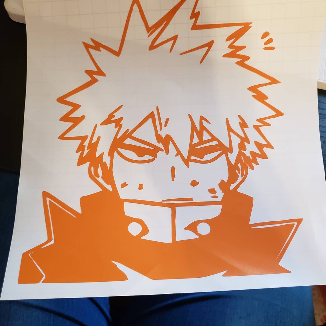 My Hero Academia car Decals Etsy