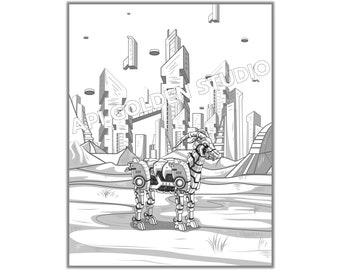 940  Animal Mechanicals Coloring Pages Best