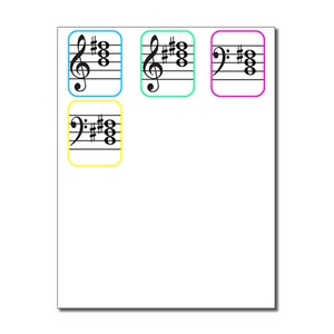 Board Game Piano Lesson Chords Flashcards image 5