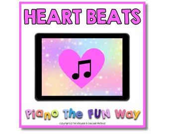 Boom Cards: Heart Beats (Bingo-Stil)
