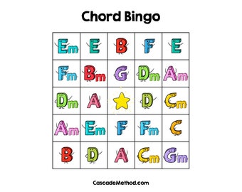 Chord Bingo