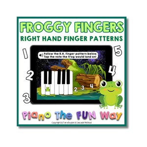 Boom Karten: Froggy Fingers (Right Hand Finger Patterns)