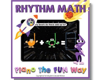 Boom Cards:  Rhythm Math (Keyboard Required)