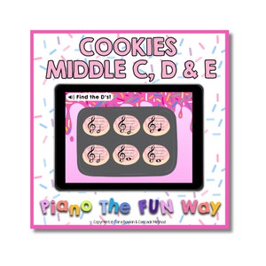 ブームカード: ミドルC、D、Eクッキー