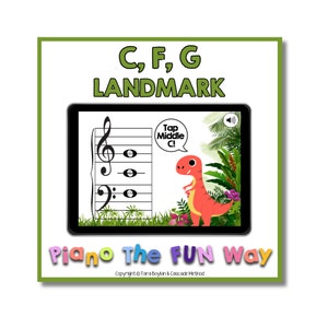 ブームカード: C F G ランドマーク (恐竜)