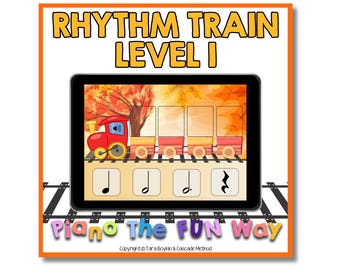 Boom Karte: Rhythmus Zug Level 1 (Einsteiger Grundrhythmen)