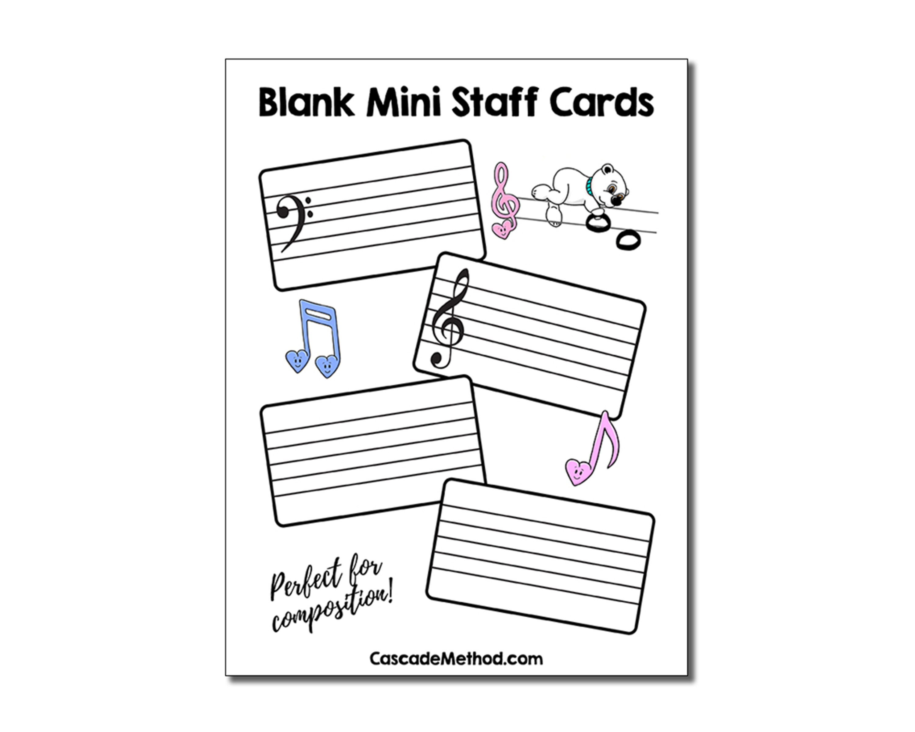 Printable 4x6 Index Card. Printable Note Cards. Printable Index Cards.  Blank Index Cards. Index Card PDF. Index Card Template. 