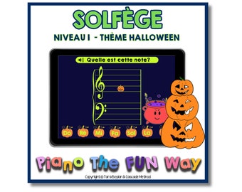 Boom Karten: Solfege Niveau 1 (Thema Halloween)