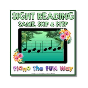 ブームカード：視覚読み取りカード（同じ、スキップ、ステップ）トロピカル