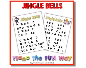 Klaviernoten: Jingle Bells