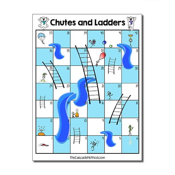 Chutes and Ladders Piano Lesson Games Fun Board Game Perfect To Reinforce Rhythm Intervals Finger Numbers and More Adapt it to Your Lesson