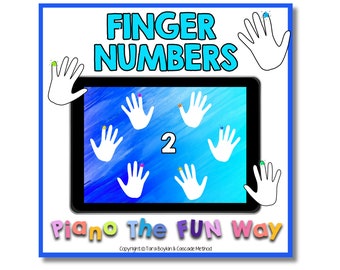 Boom Cards: Identifying Finger Numbers (Right and Left Hand)