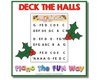 Klavierblatt: Deck the Halls