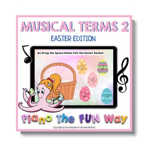 ブームカード: 音楽用語 2 (イースター)