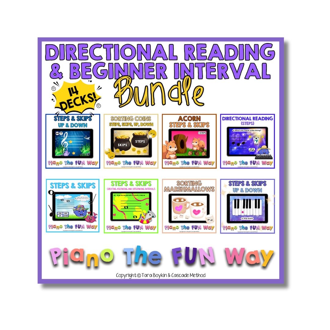 BC Bundle: Directional Reading & Beginner Interval Bundle - Etsy