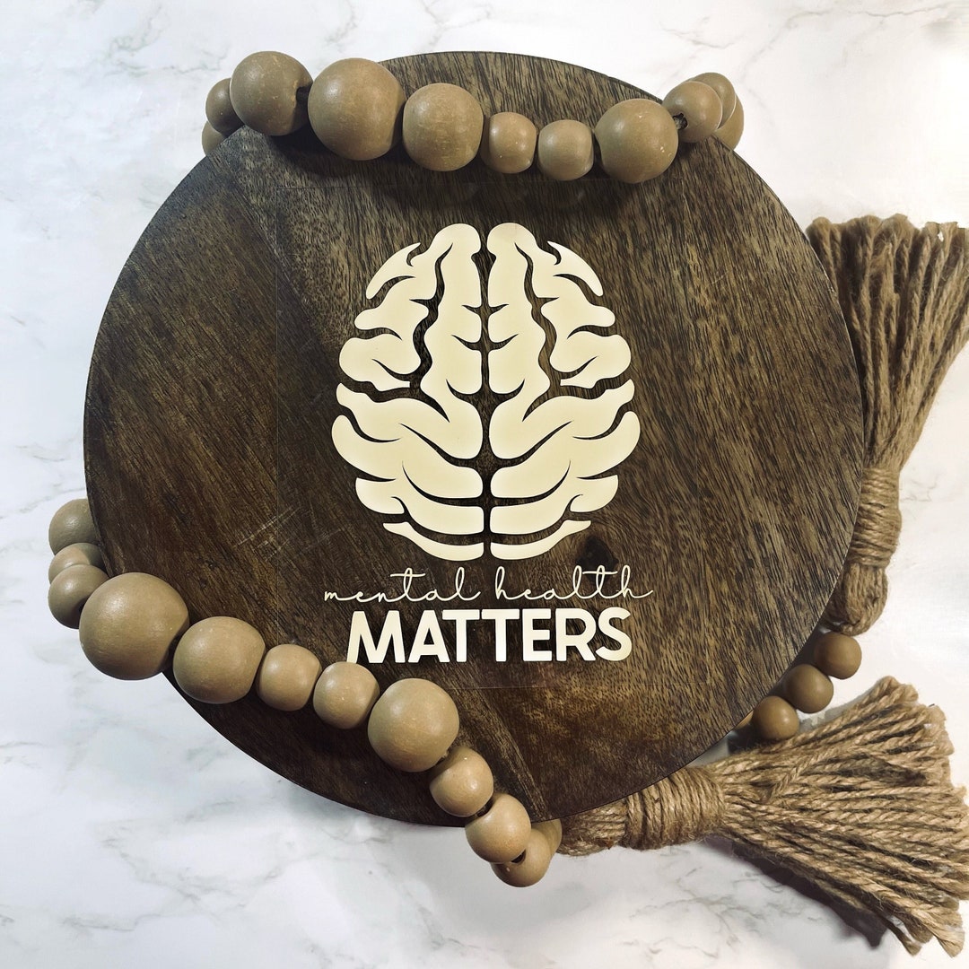 Mental Health Car Decal, Mental Health Matters Decal, Car Window Decal ...