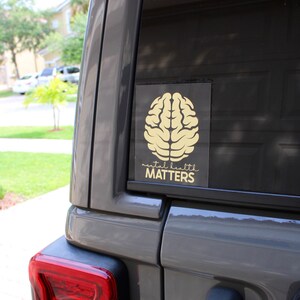 Mental Health Car Decal Mental Health Matters Decal Car - Etsy