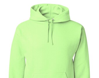 neon lime green hoodie