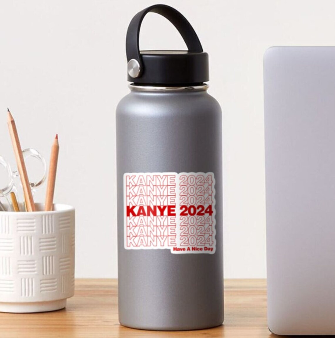 Kanye 2024 Kanye West 2024 Sticker Kanye Phone Sticker 3in Etsy