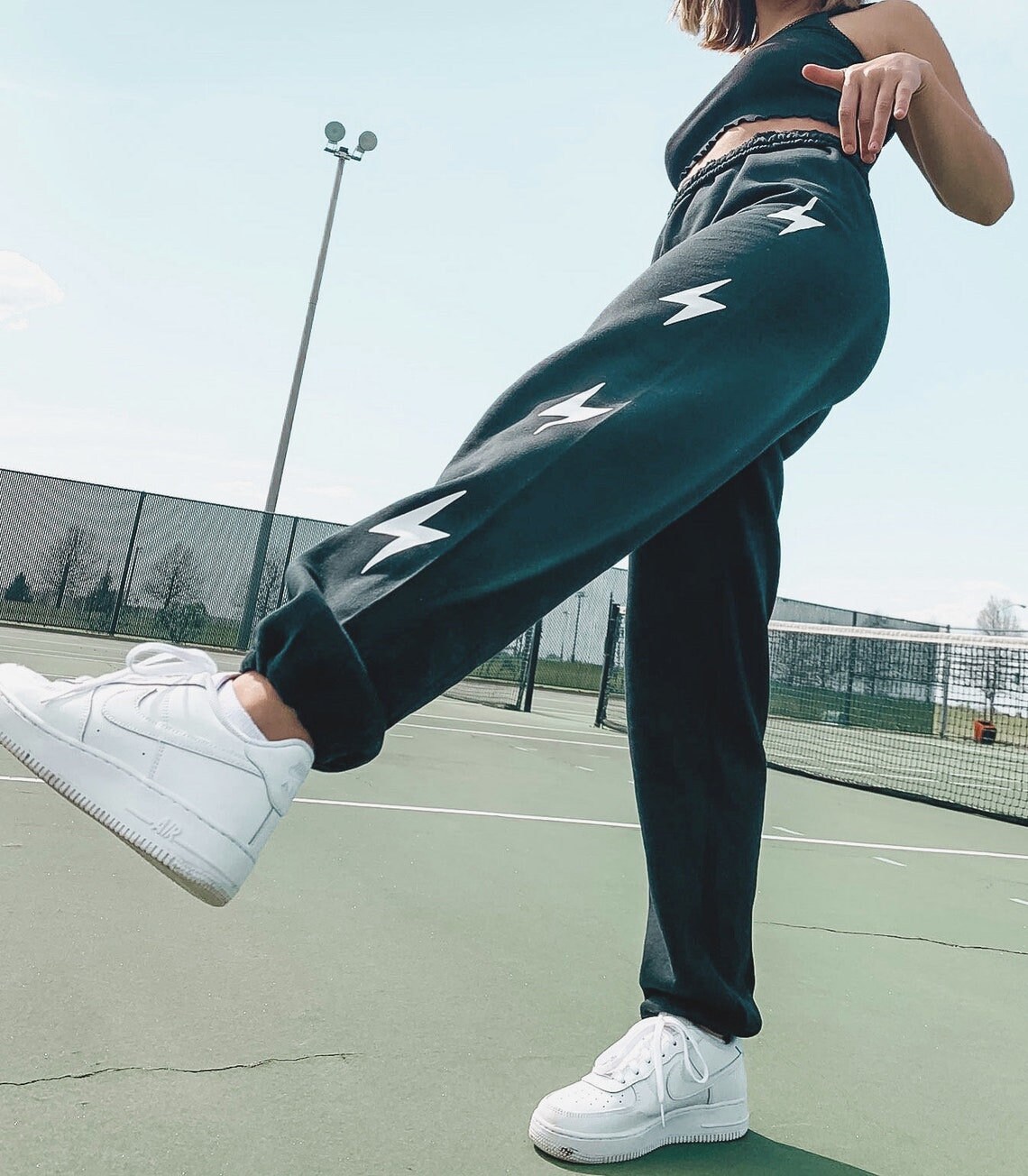 Lightning Bolt Sweatpants Etsy