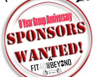 Be a group Sponsor! Keep the fun going
