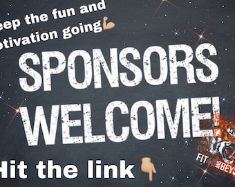 Be a group Sponsor! Keep the fun going