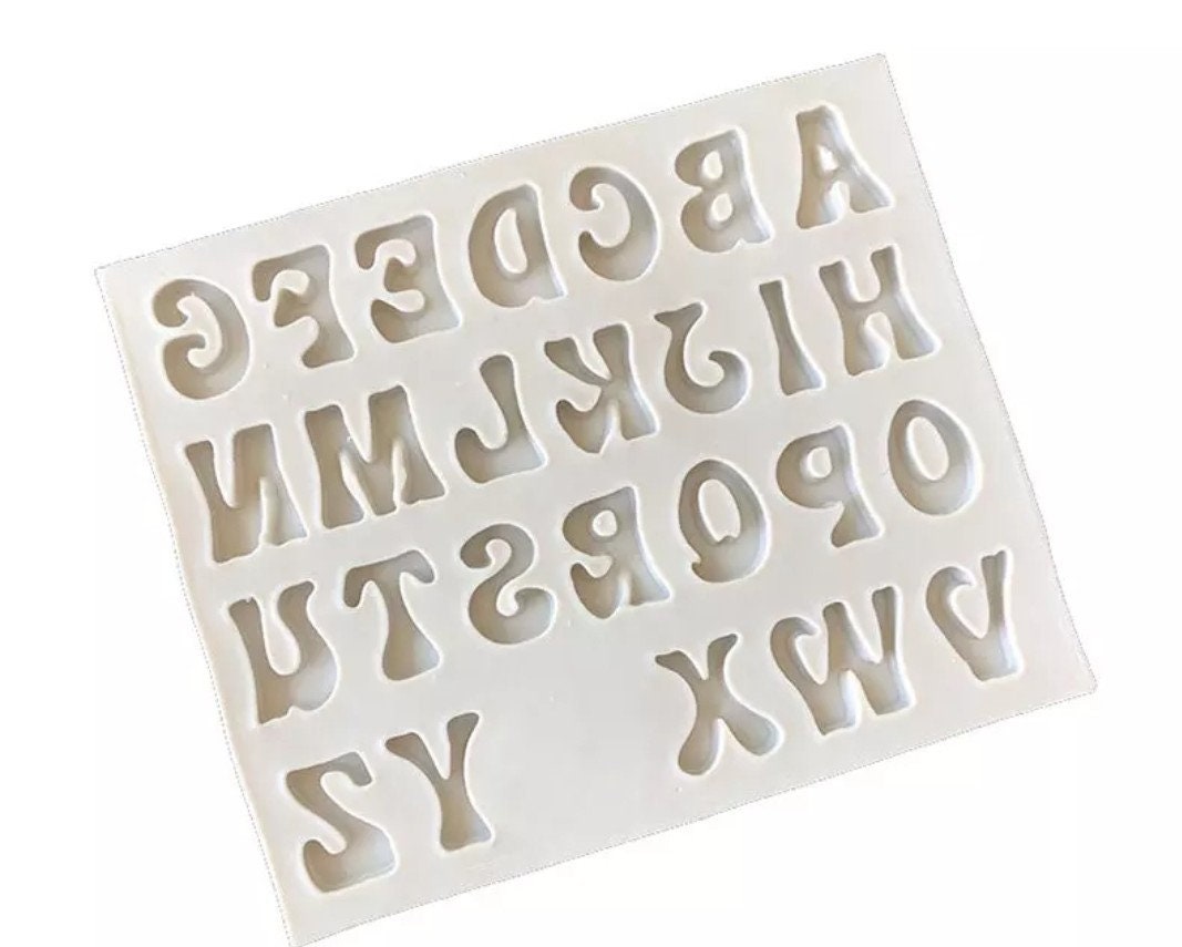 Alphabet Moulds Upper Case Alphabet Mould Lower Case Etsy UK