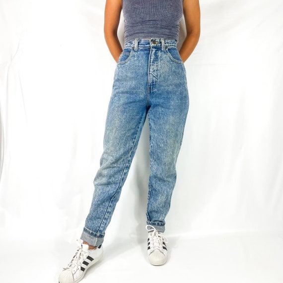Acid wash jeans, vintage jeans, vintage denim - image 3