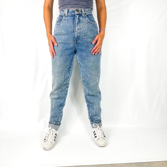 Acid wash jeans, vintage jeans, vintage denim - image 1