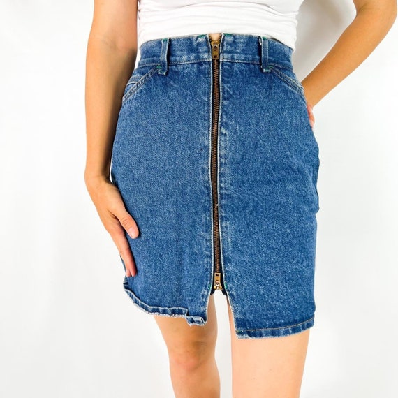 Vintage Lee Denim Skirt - image 1