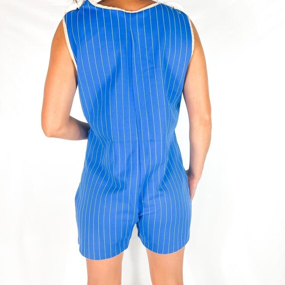 1960s gym romper, vintage gym uniform Gem