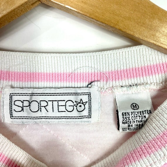 Vintage 80s pink sweatshirt - image 3