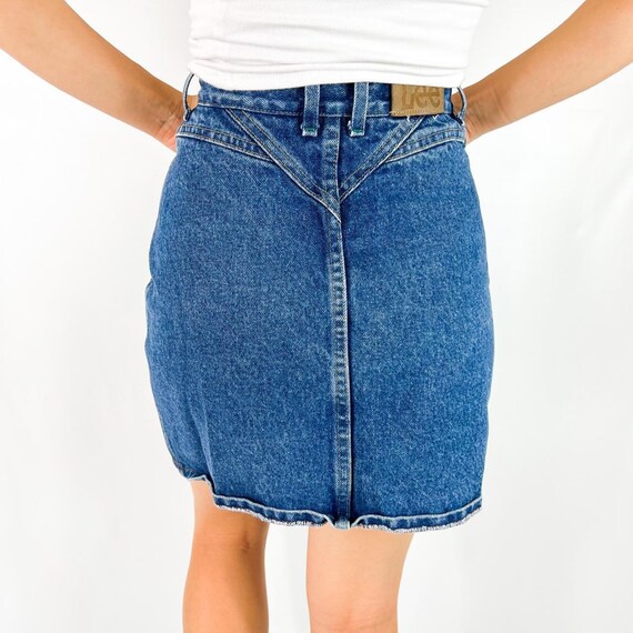 Vintage Lee Denim Skirt - image 3