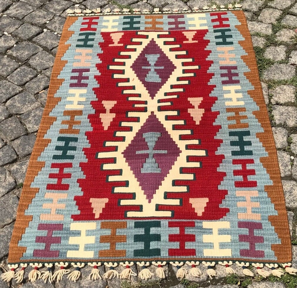 4x3 kilim Fait À La