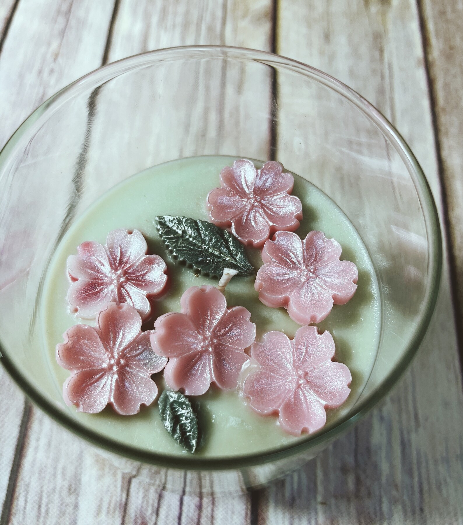 JAPANESE CHERRY BLOSSOM scented soy wax candle 9 oz Etsy