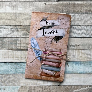 Folio Kit Book Lovers Junk Journal Ephemera Download Books scrapbooking A4