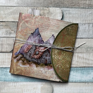 Notebook Kit Celtic Spirit, Junk Journal, Ephemera, Download, scrapbooking, A4