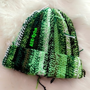 Scrap Yarn Beanie