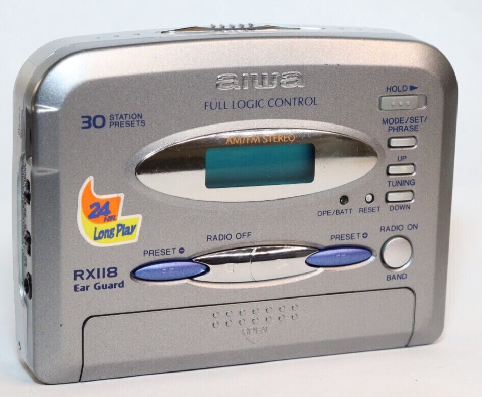 AIWA AUTO INVERSE Stéréo Cassette Lecteur (Modèle Numéro HS-P14) EUR 23