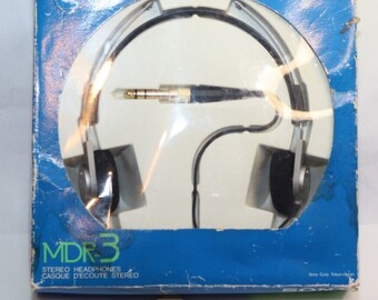 Sony MDR-3 - Boxed Headphones - Fully Operational With Amended