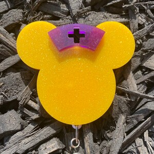 Mickey Nurse Badge Reel