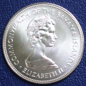 1971年 バハマ 2ドル 銀貨 プルーフ 1971年 バハマ 2ドル 銀貨 プルーフ