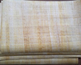 Lot of 50 A4 Egyptian Papyrus Papers for printing : Printer Friendly