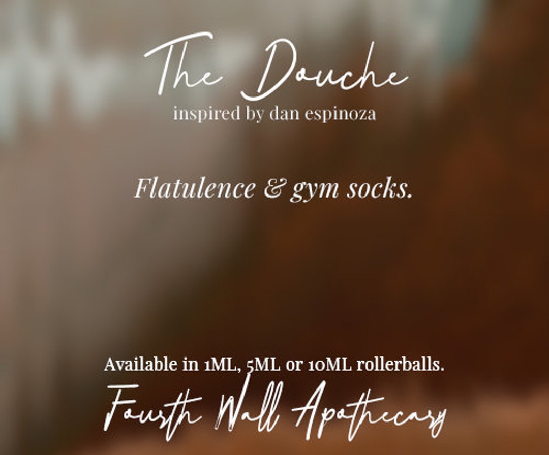 THE DOUCHE // Dan EspinozaInspired Perfume Oil Flatulence Etsy España